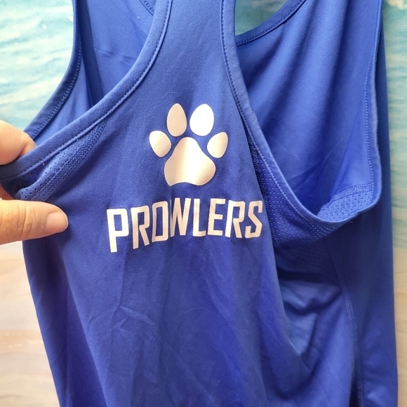 Nike Blue Athletic Racerback Tank Top Size Small Prowlers‎ - Picture 4 of 5